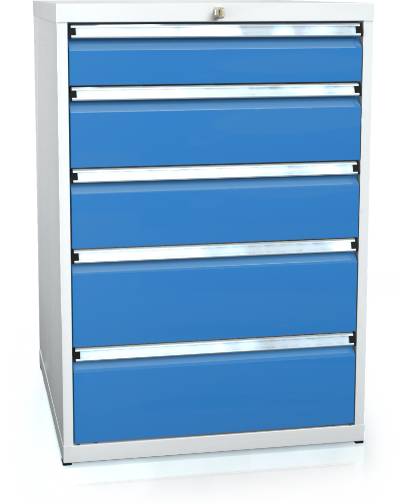 Drawer cabinet 1018 x 710 x 750 - 5x drawers